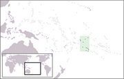 Wyspy Cooka - Położenie